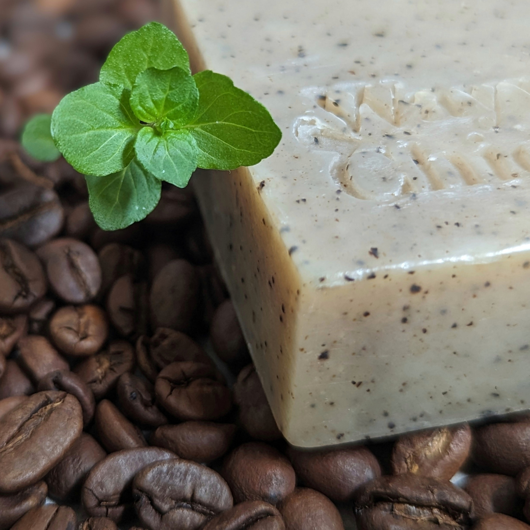 Coffee & Mint handcrafted soap