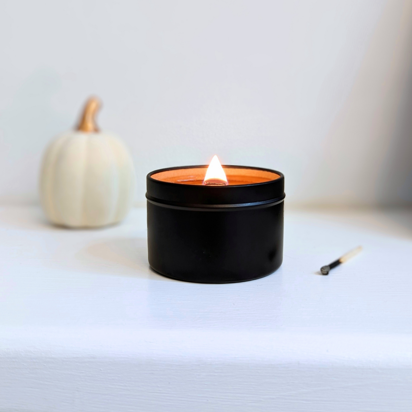 Pumpkin & Kumquat | Wooden Wick Soy Candle