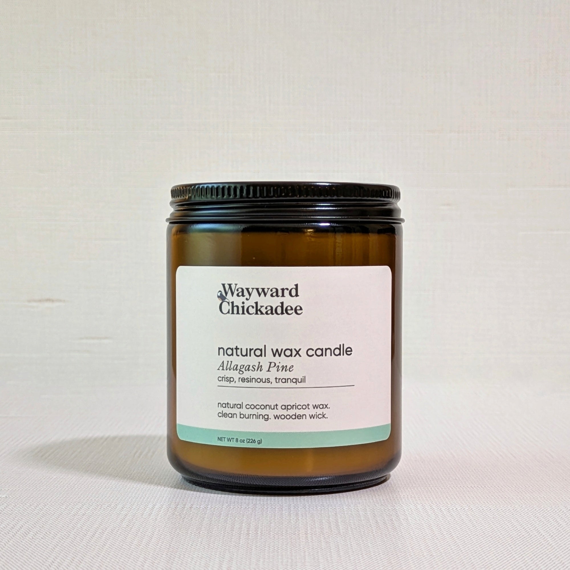 Allagash Pine scented candle
