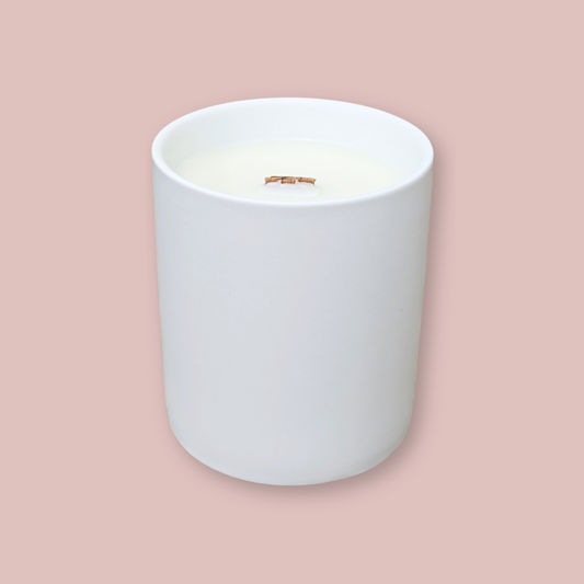 NEW - Iris & Ginger Blossom 12oz  | Wooden Wick Soy Candle