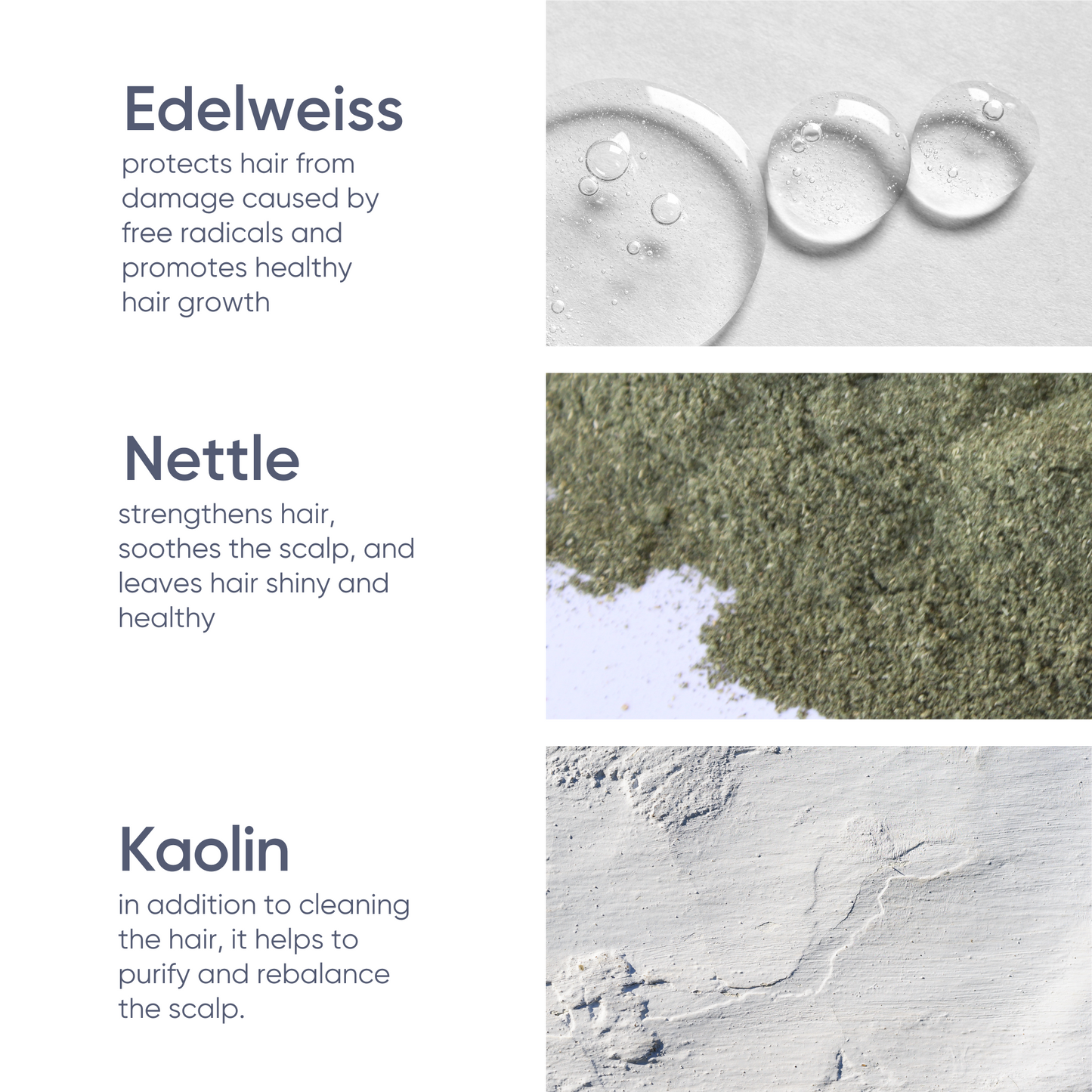 Edelweiss Strengthening Solid Shampoo