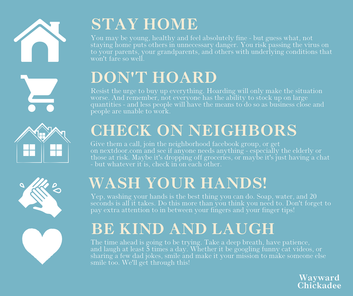 Stay Healthy, Stay Home