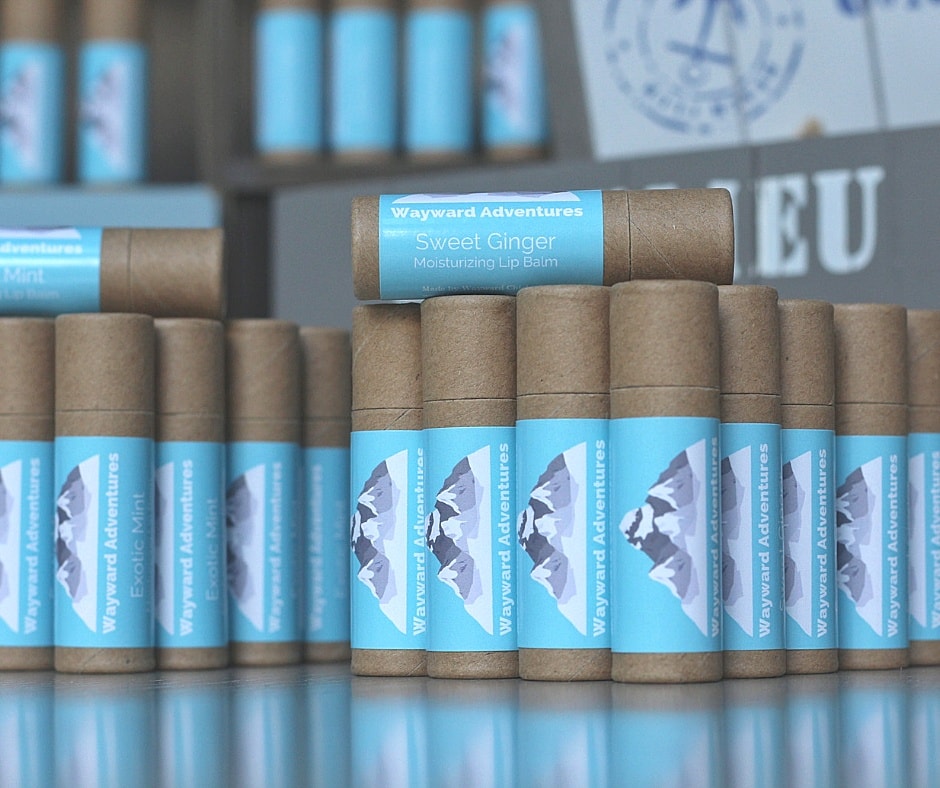 Custom Lip Balm for Wayward Adventures!