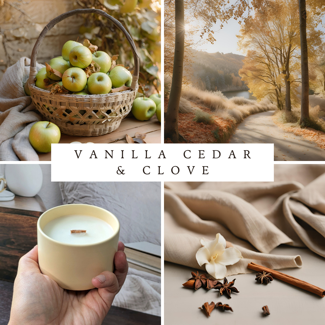 Vanilla Cedar & Clove 5oz | Wooden Wick Soy Candle