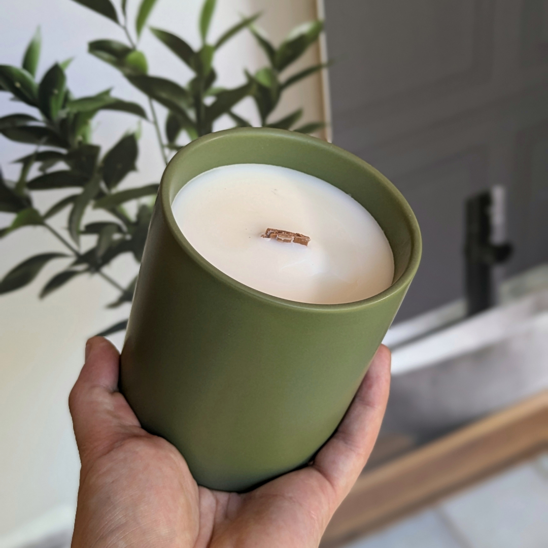 Juniper Fir & Balsam Spruce 12oz | Wooden Wick Soy Candle