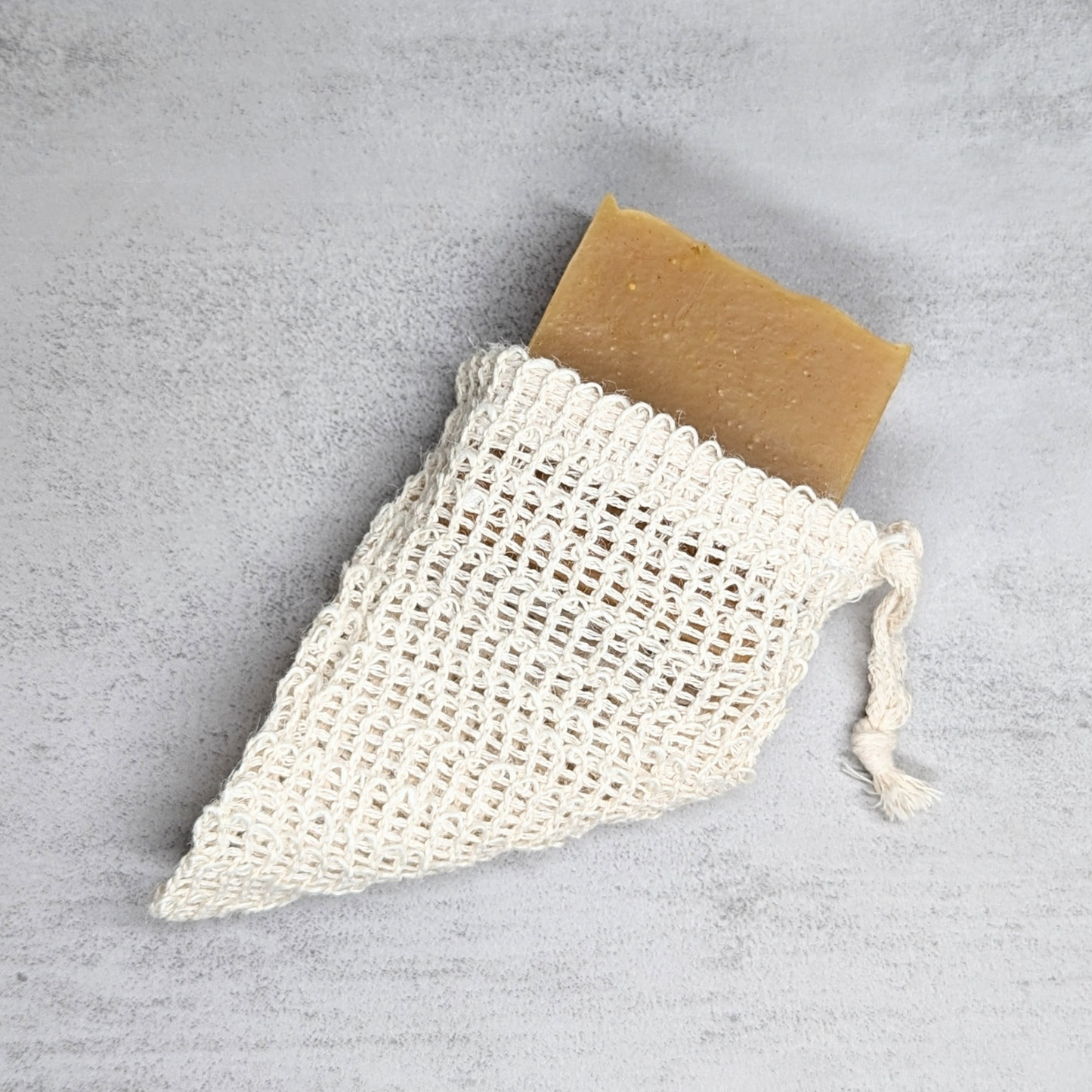 Natural Sisal Soap Saver Pouch