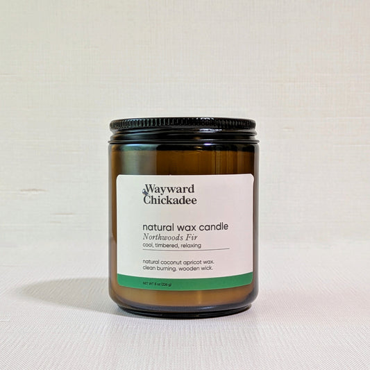 Northwoods scented candle