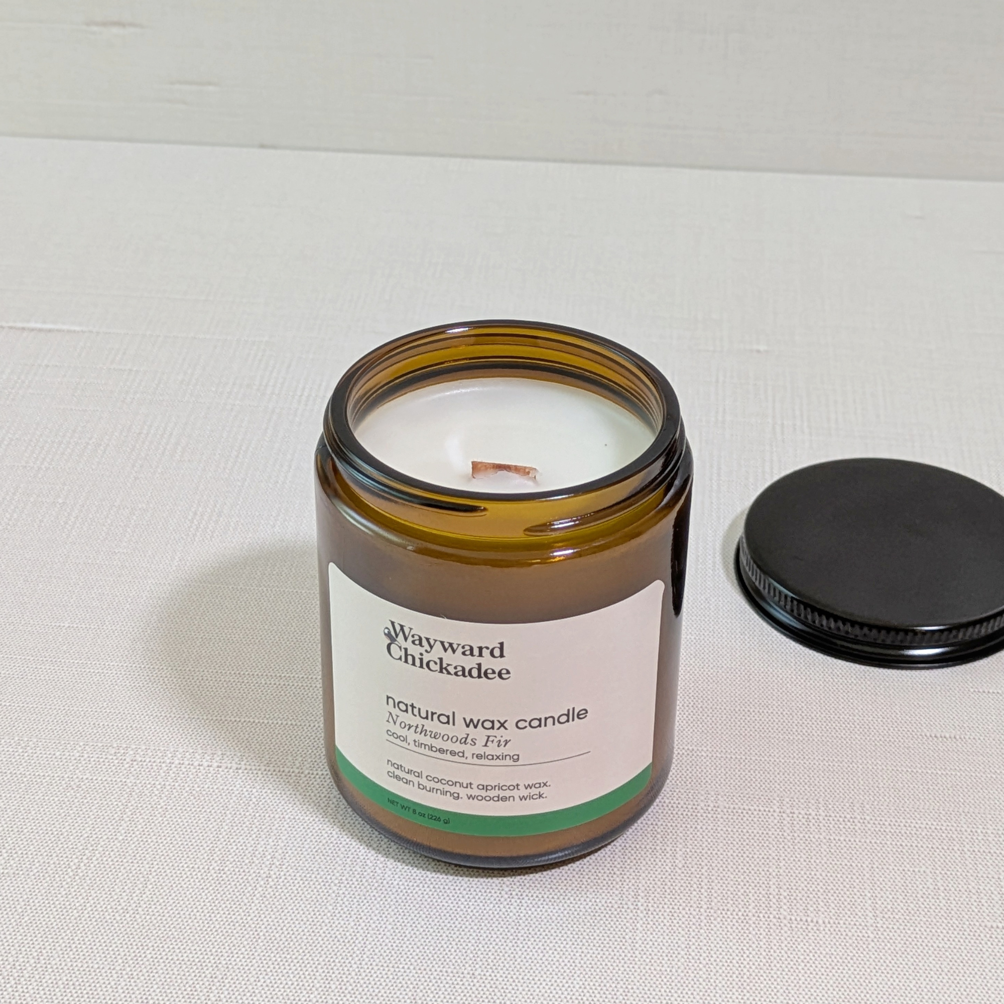 Northwoods scented candle
