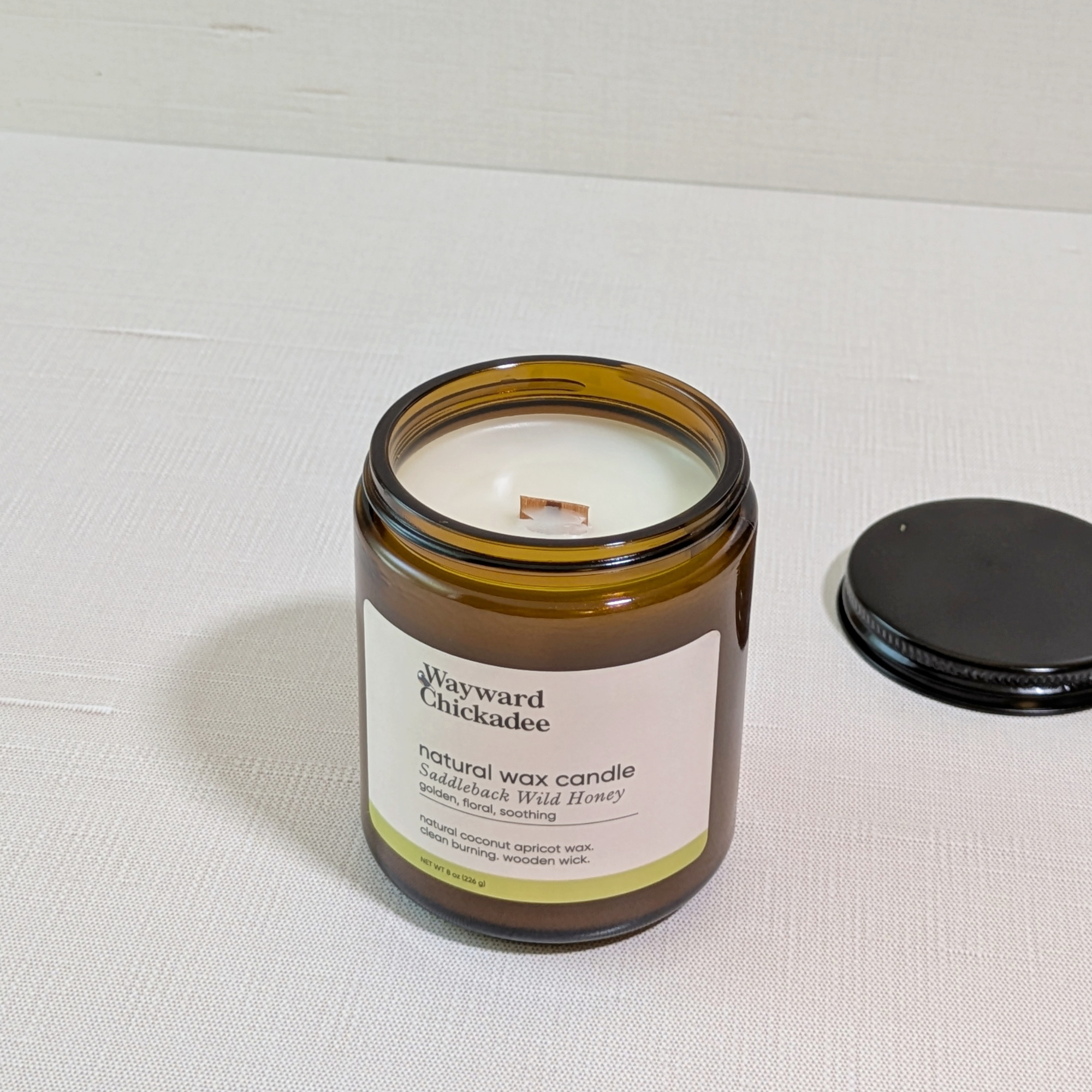 Saddleback Wild Honey scented candle