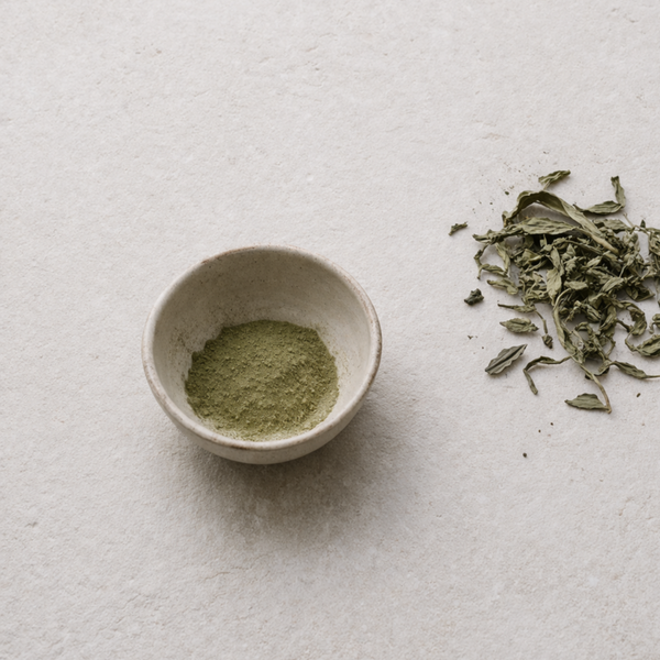 green tea powder