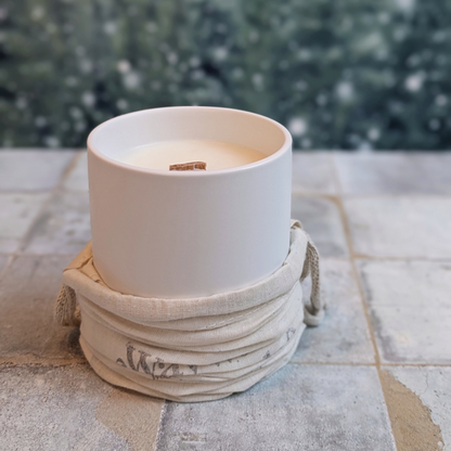 Crisp Apple & Cranberry 12oz | Wooden Wick Soy Candle