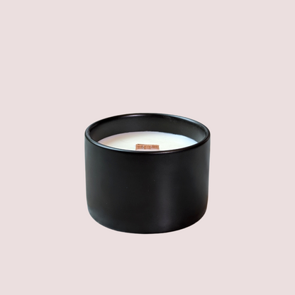 Cedar Musk & Lavender 5oz | Wooden Wick Soy Candle