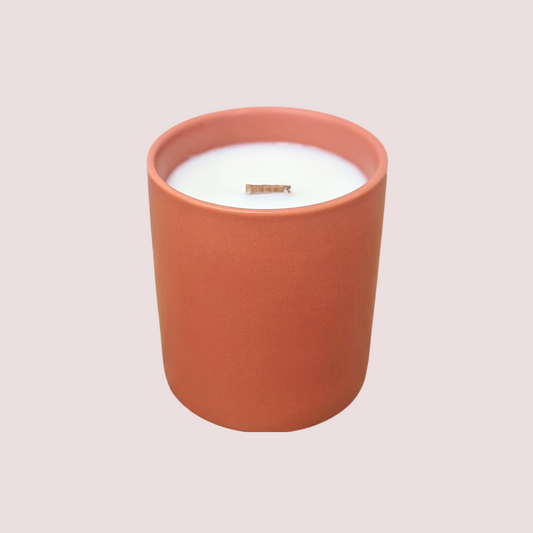 Black Currant & Rhubarb 12oz | Wooden Wick Soy Candle