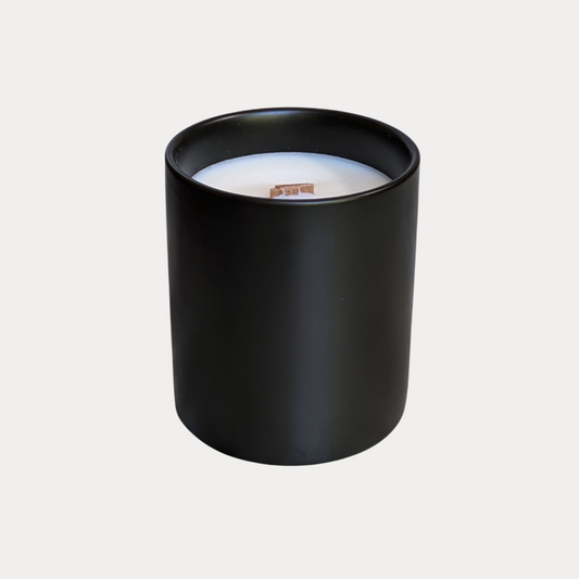 Cedar Musk & Lavender 12oz | Wooden Wick Soy Candle