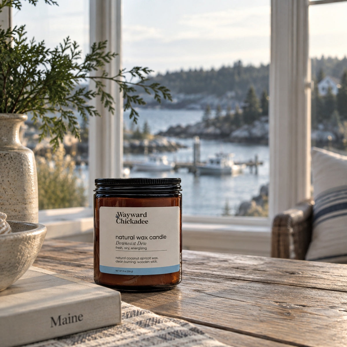 Downeast Dew scented candle