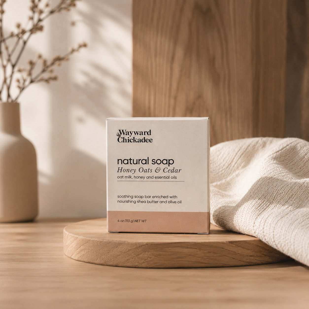 Honey Oats & Cedar soap