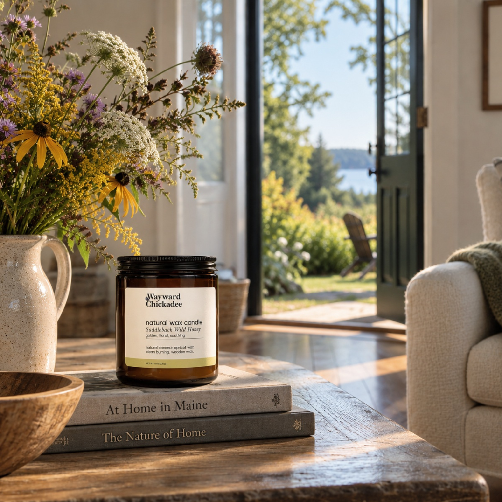 Saddleback Wild Honey scented candle
