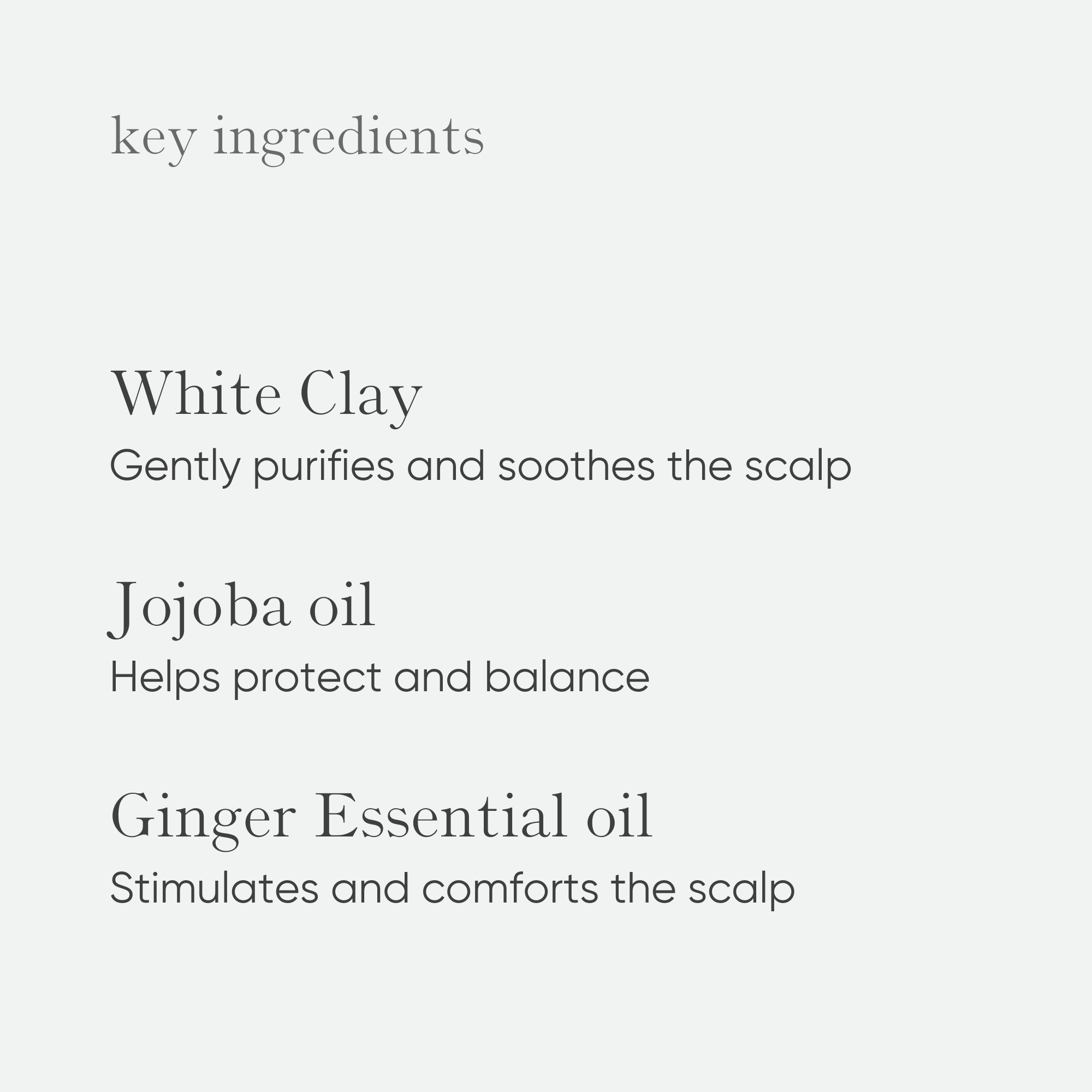 Kaolin & Ginger Soothing Solid Shampoo