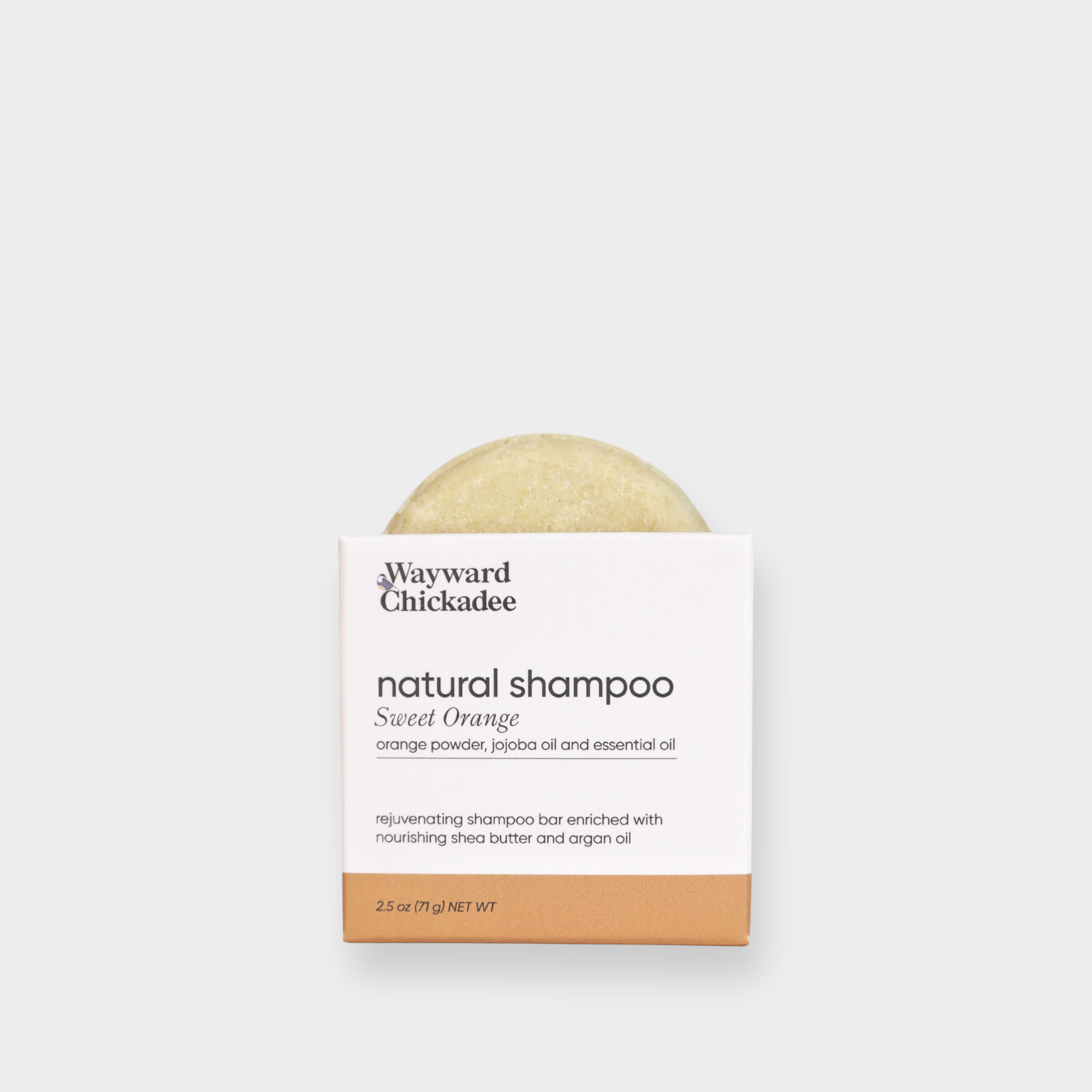 Sweet Orange Rejuvenating Solid Shampoo