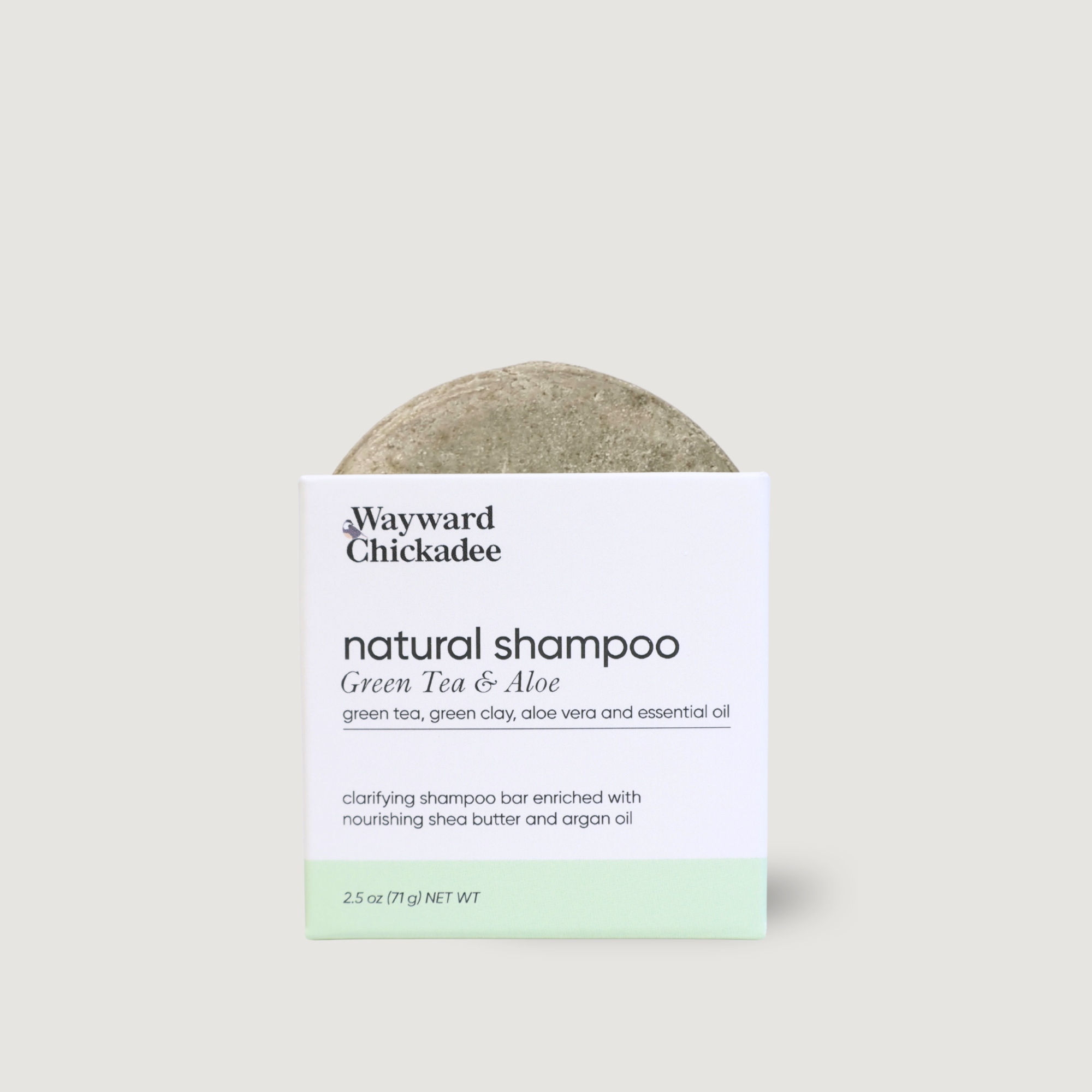 Green Tea & Aloe Clarifying Solid Shampoo