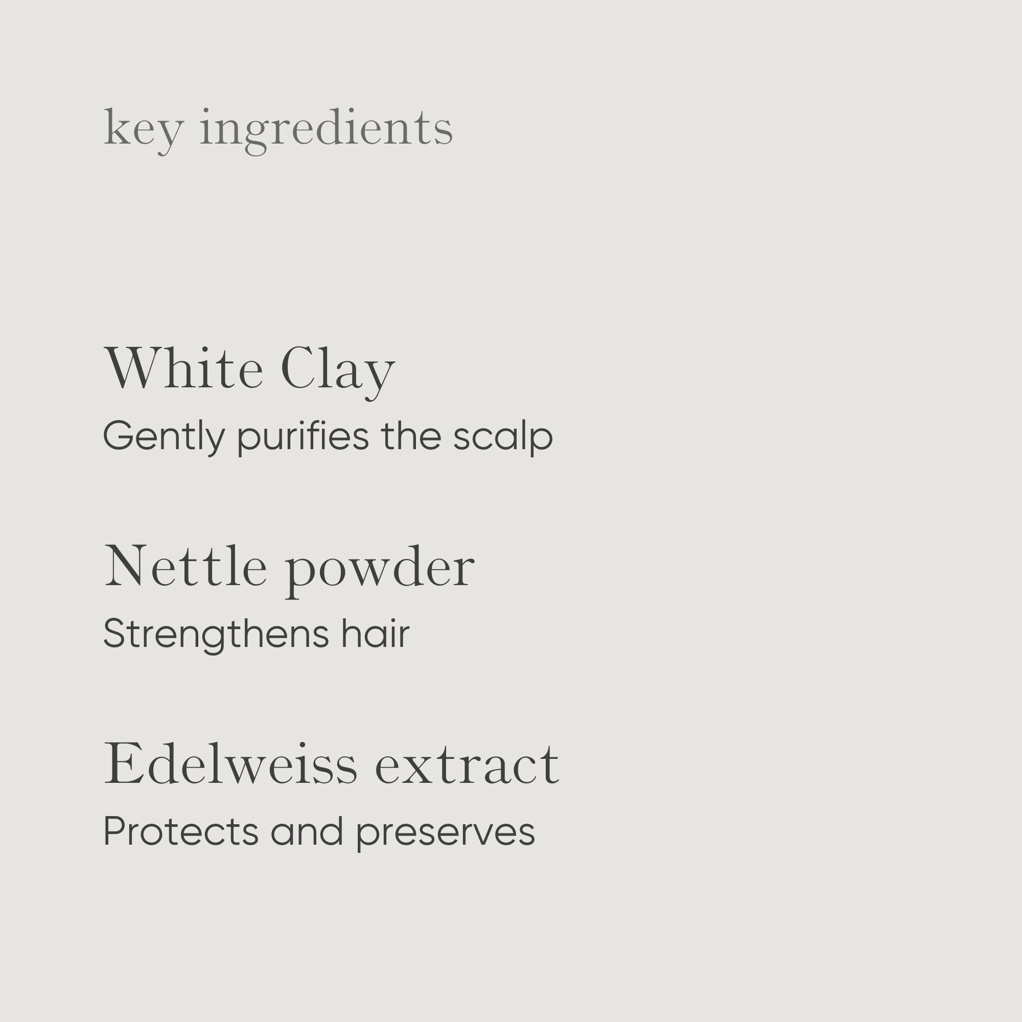 Edelweiss Strengthening Solid Shampoo