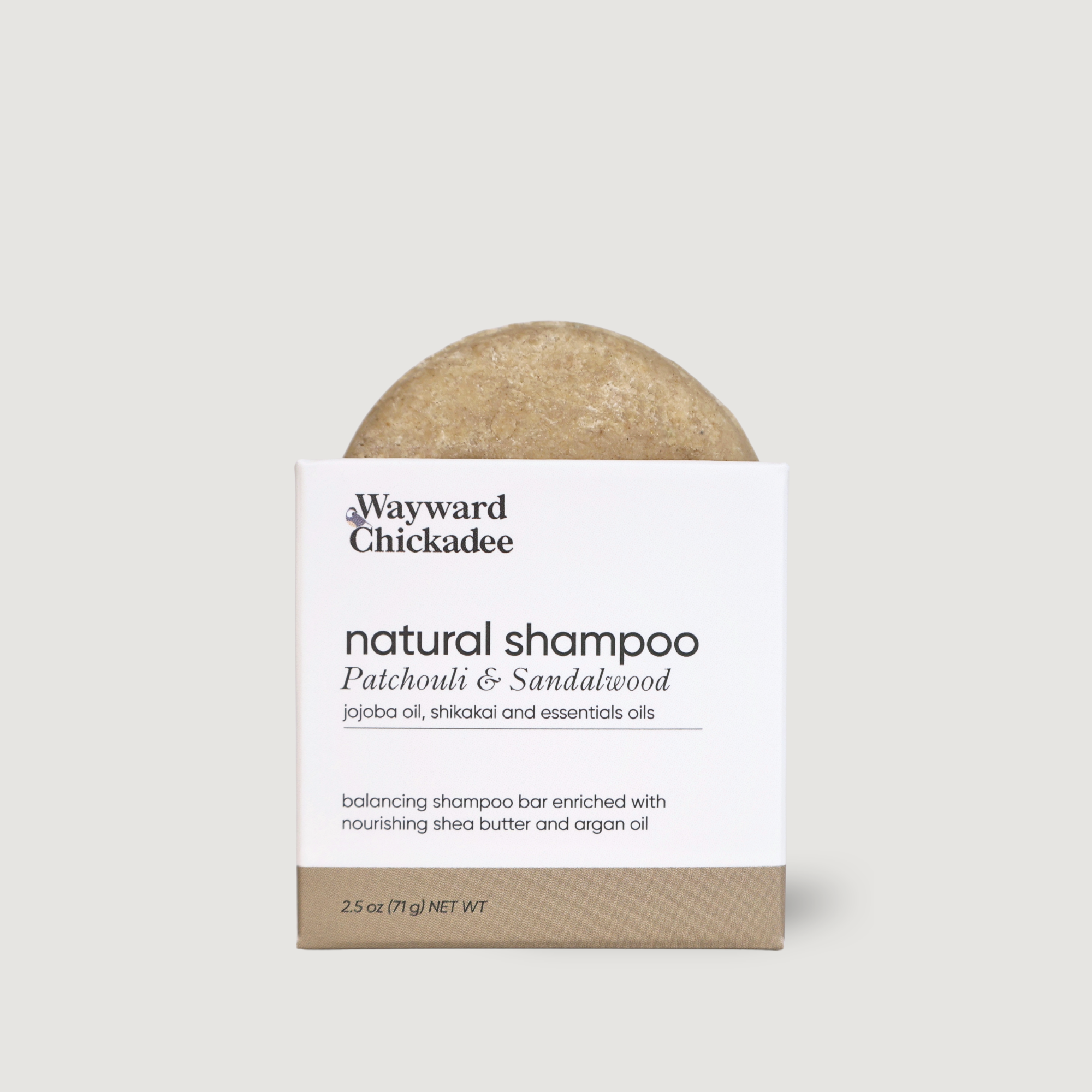 Patchouli & Sandalwood Balancing Solid Shampoo