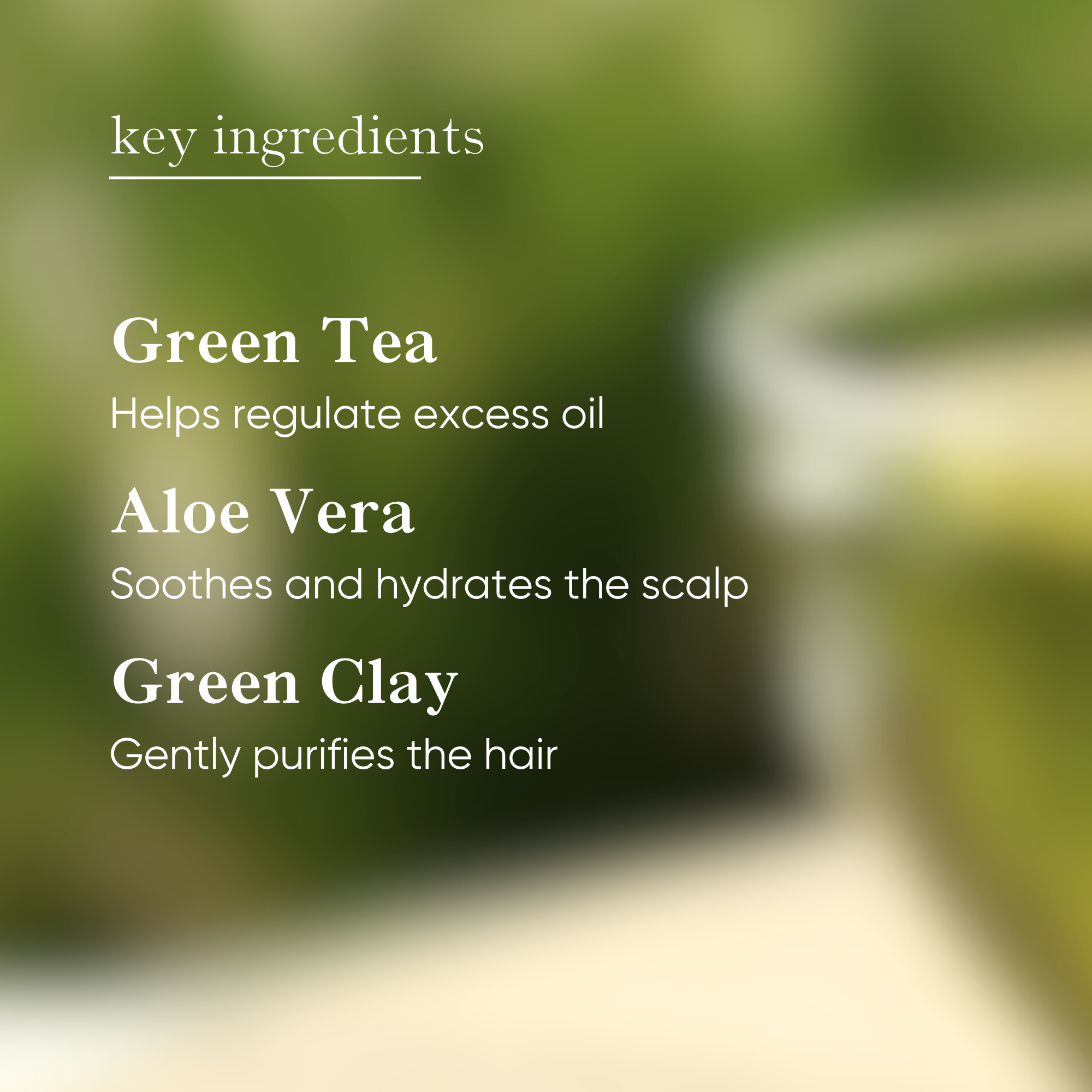 Green Tea & Aloe Clarifying Solid Shampoo