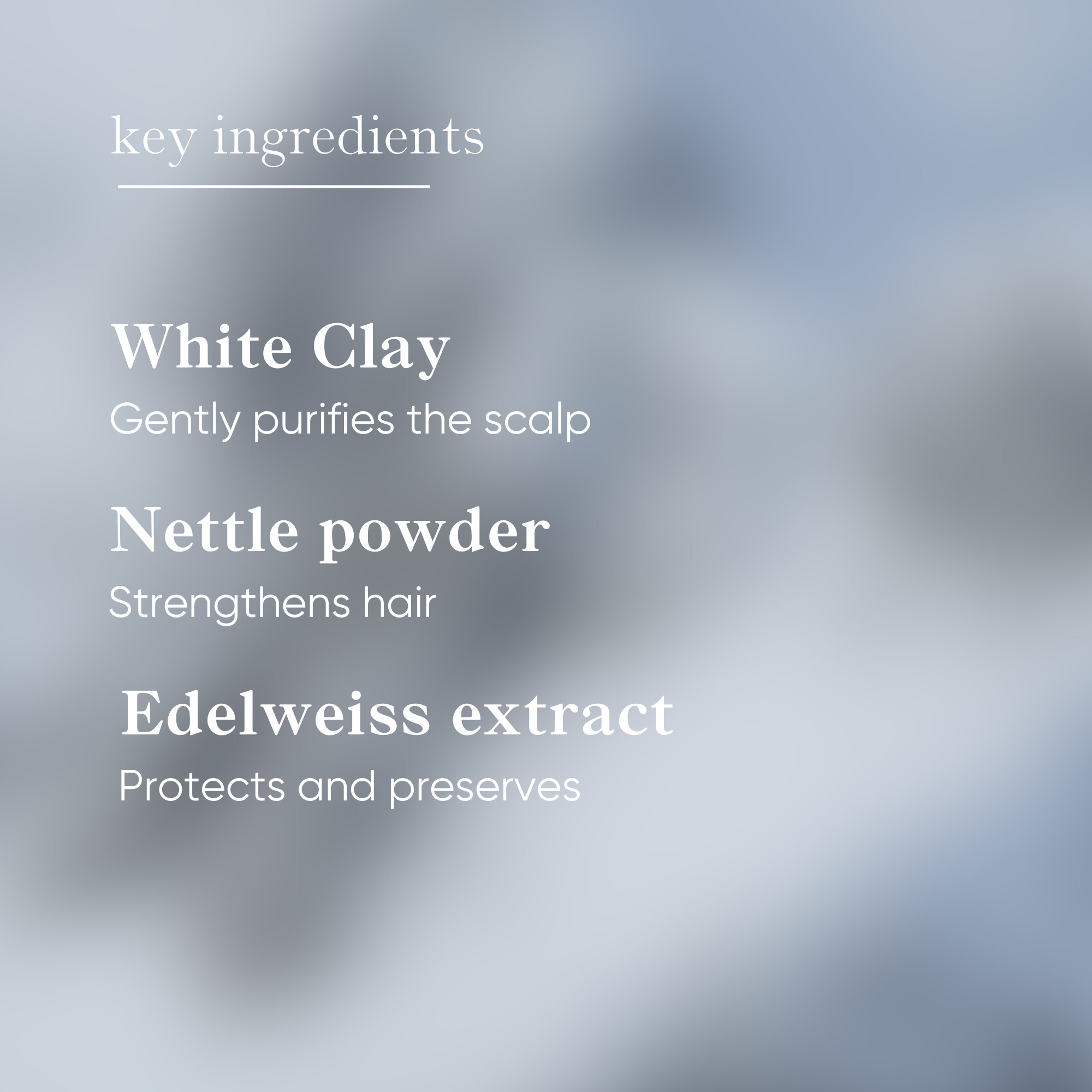 Edelweiss Strengthening Solid Shampoo