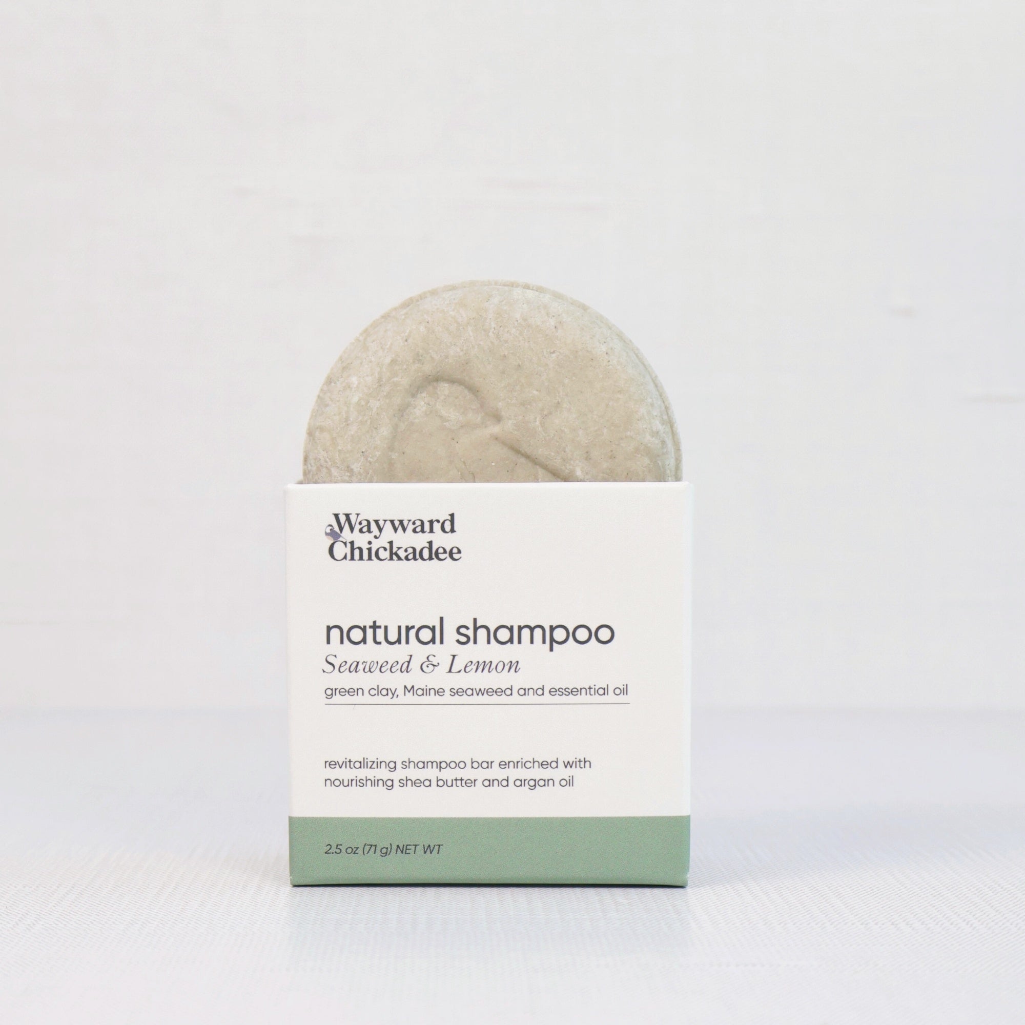 Seaweed & Lemon Revitalizing Solid Shampoo