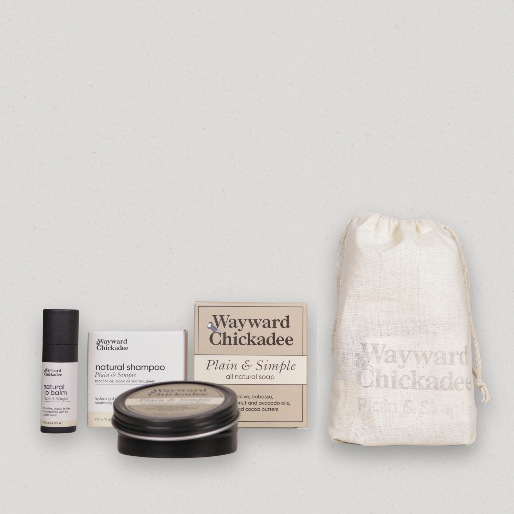 Plain & Simple Muslin Bag