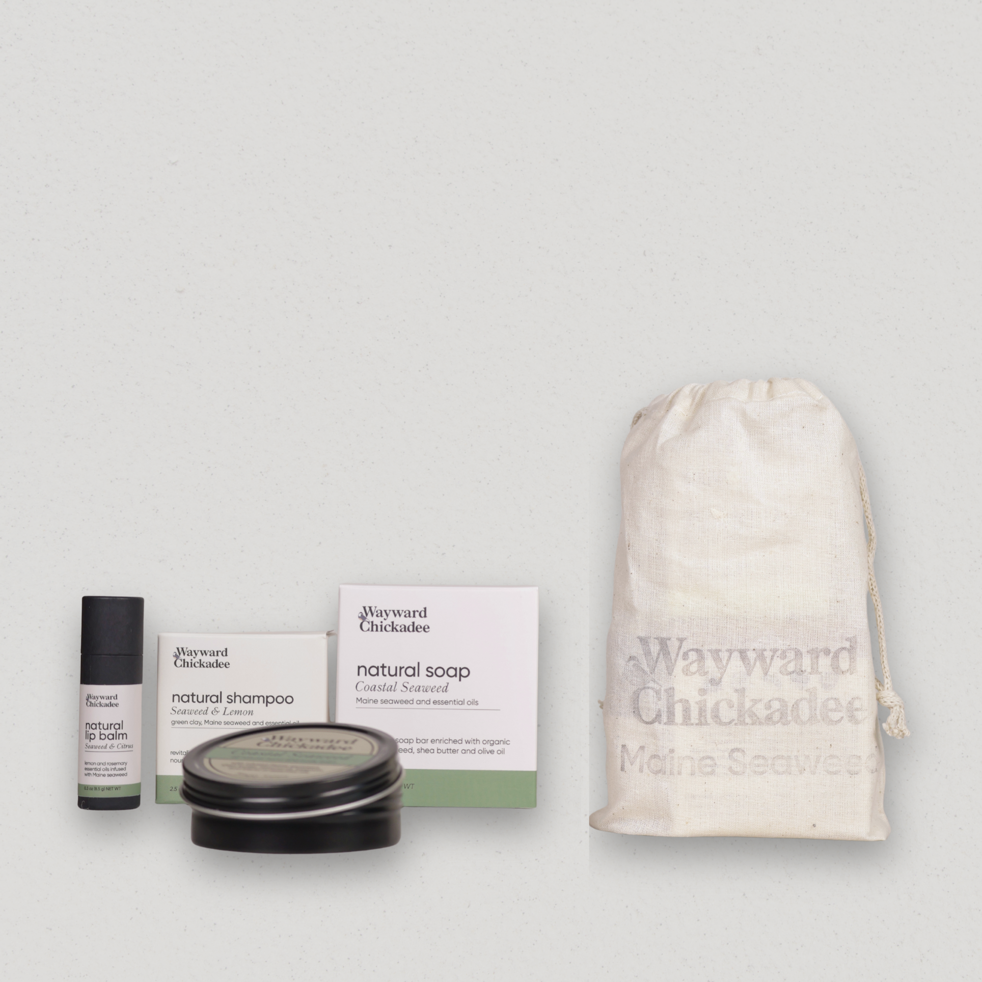 Maine Seaweed Muslin Bag