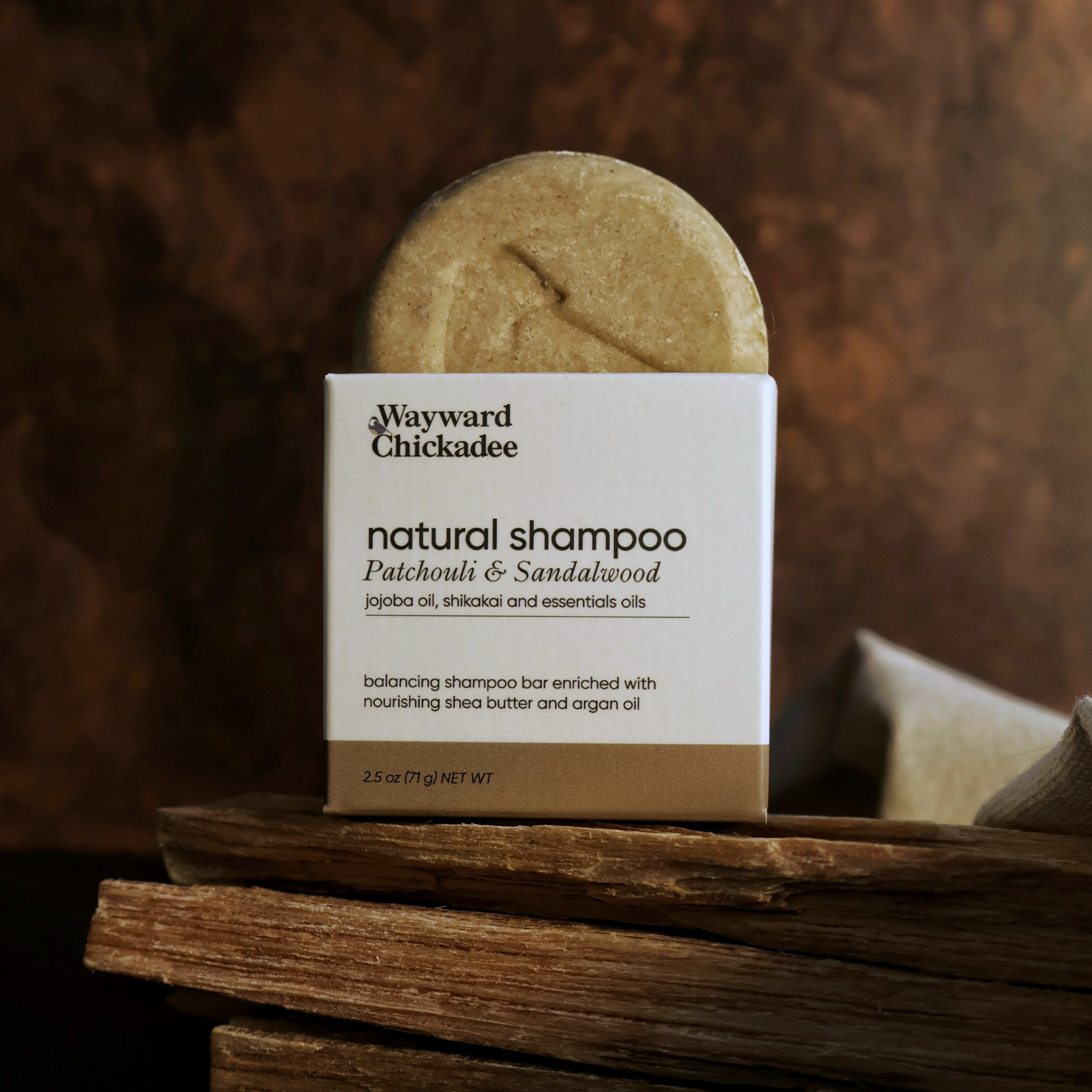 Patchouli & Sandalwood Balancing Solid Shampoo