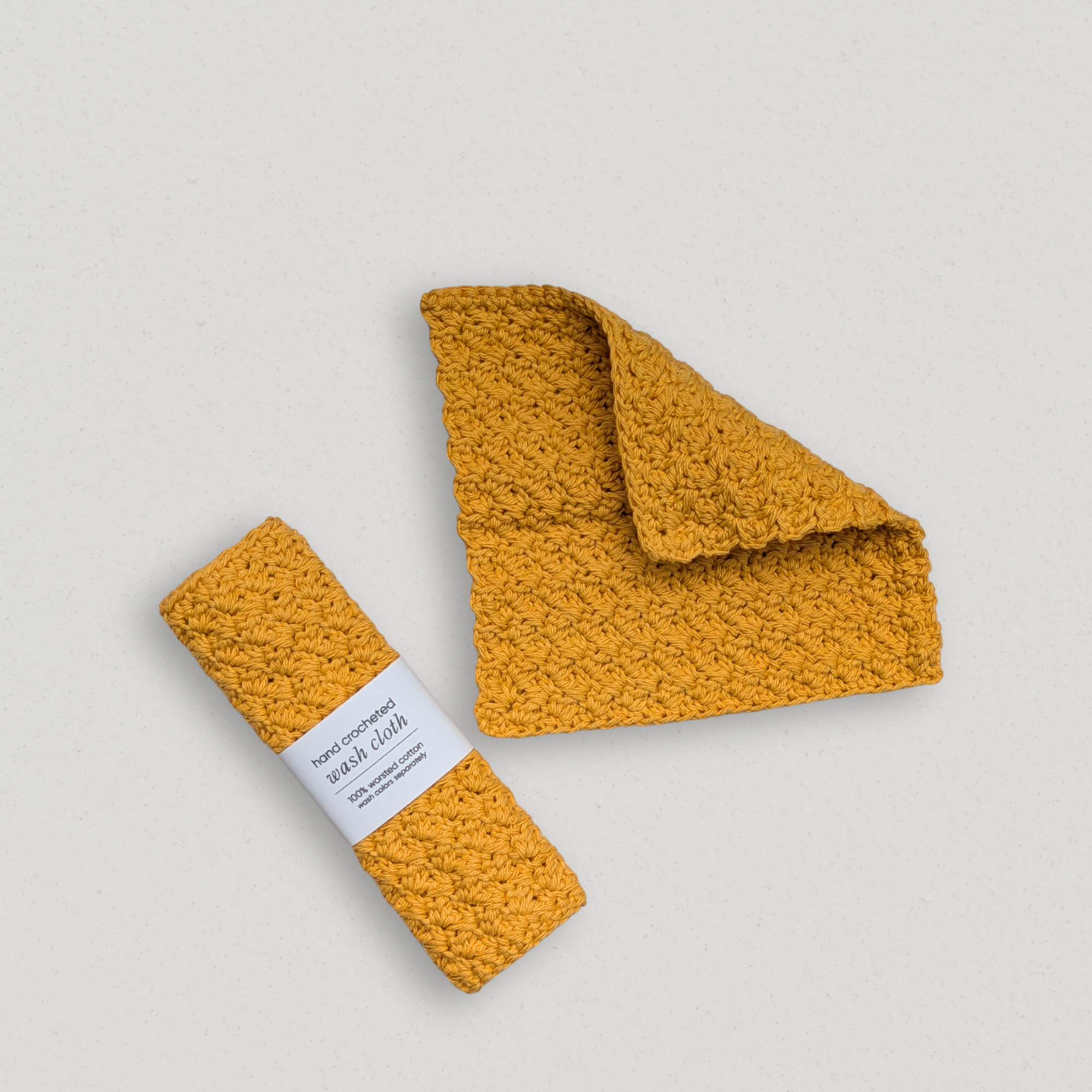 Hand Crocheted Wash Cloths