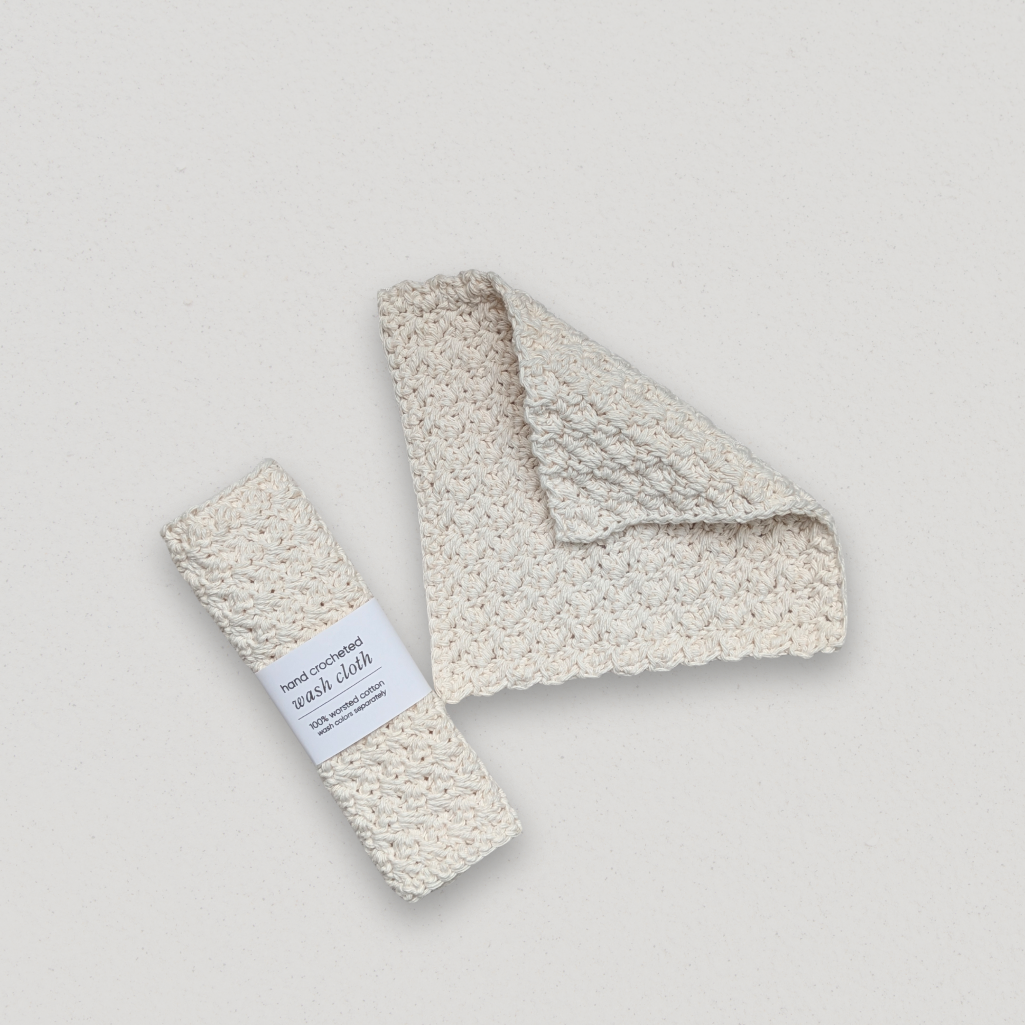 Hand Crocheted Wash Cloths