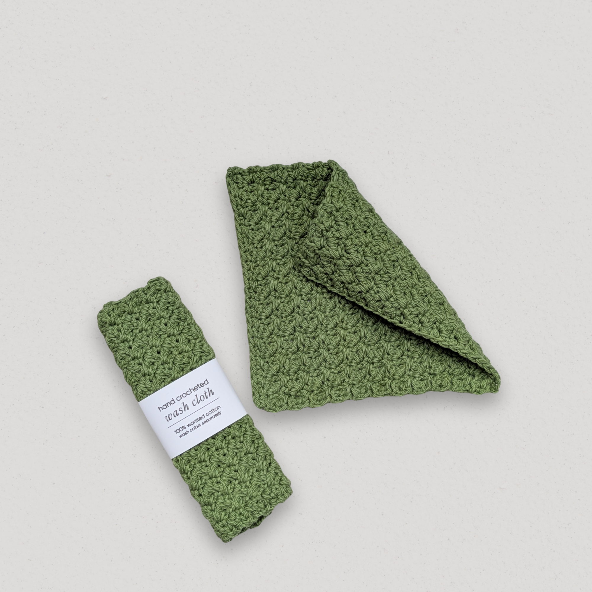 Hand Crocheted Wash Cloths