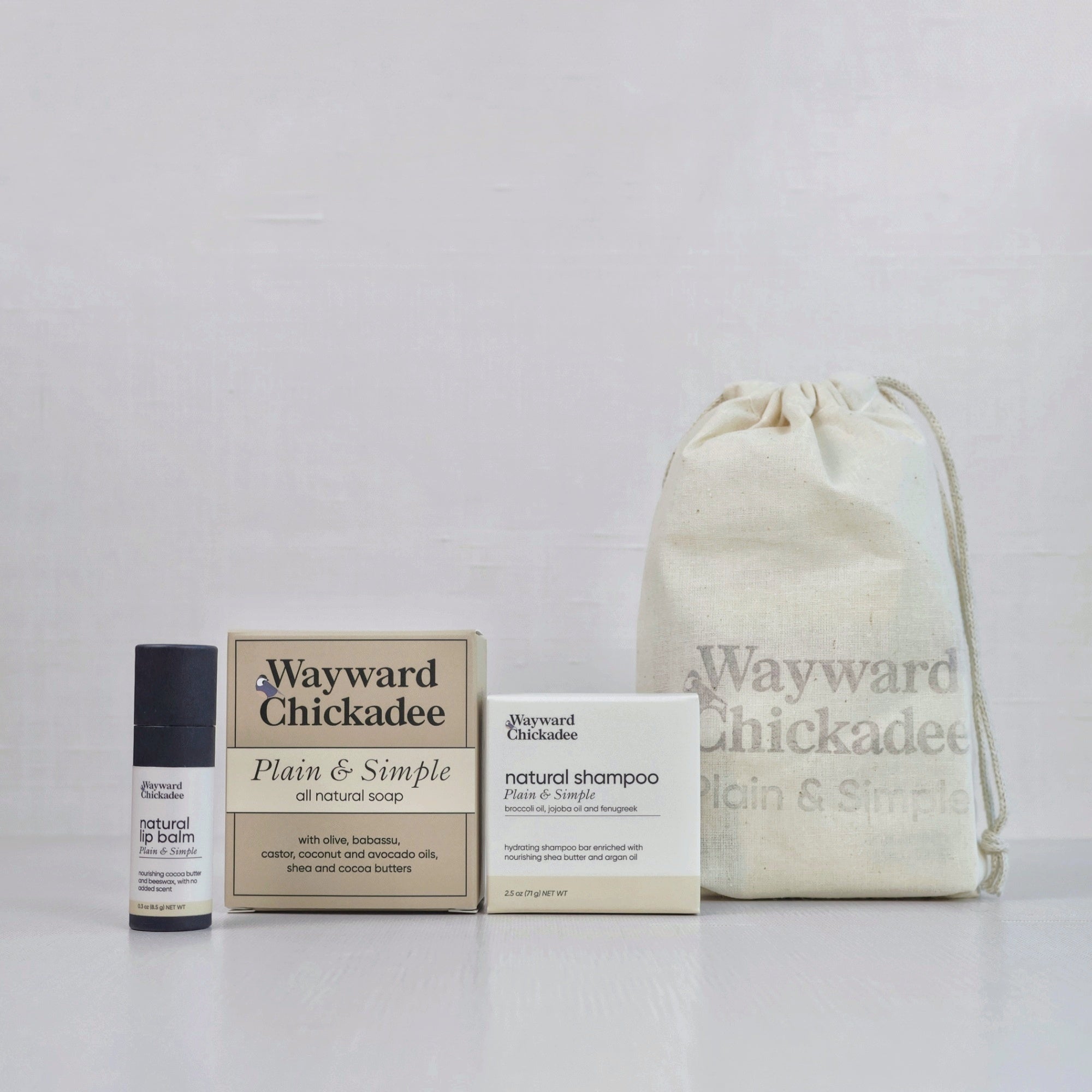 Plain & Simple Muslin Bag