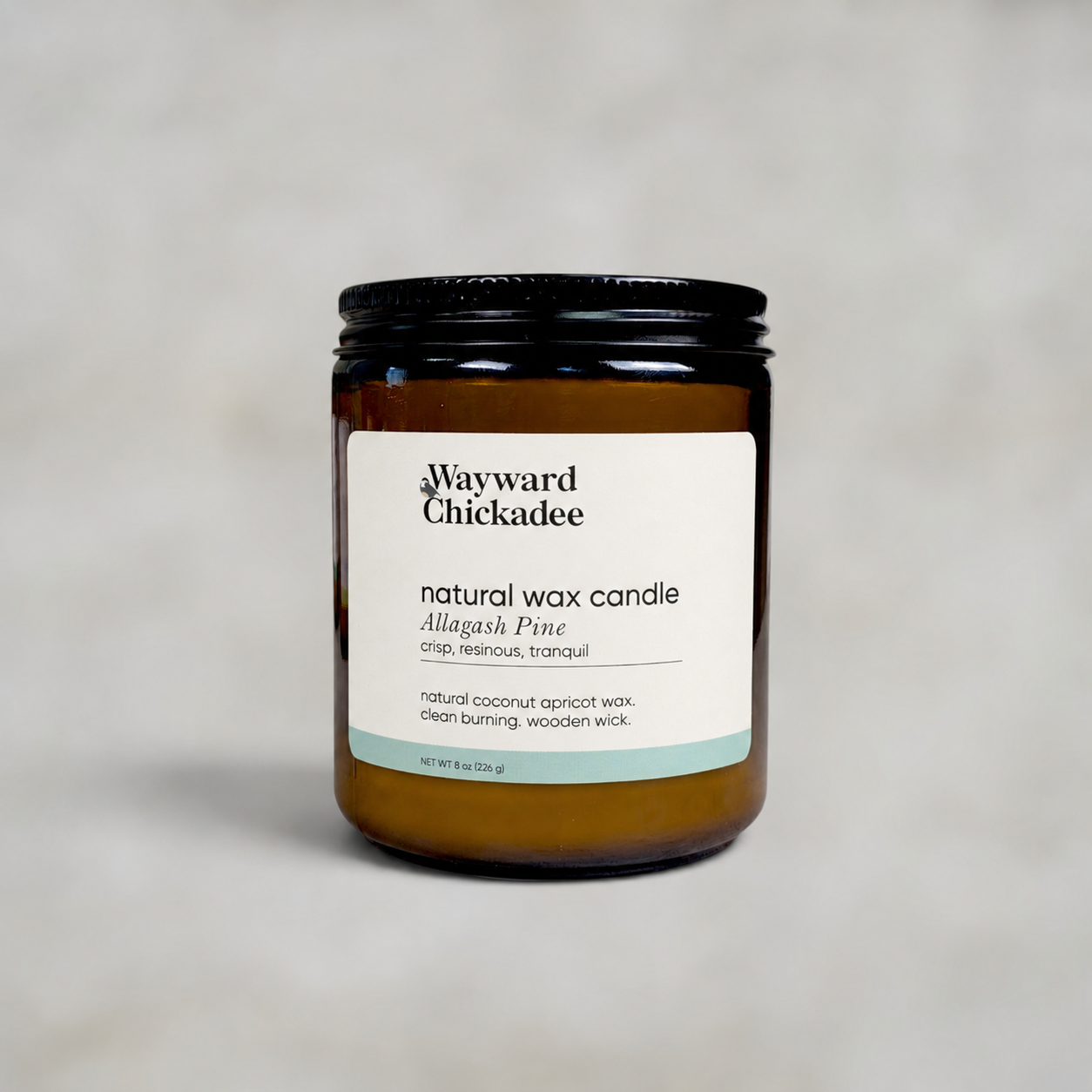 Allagash Pine scented candle