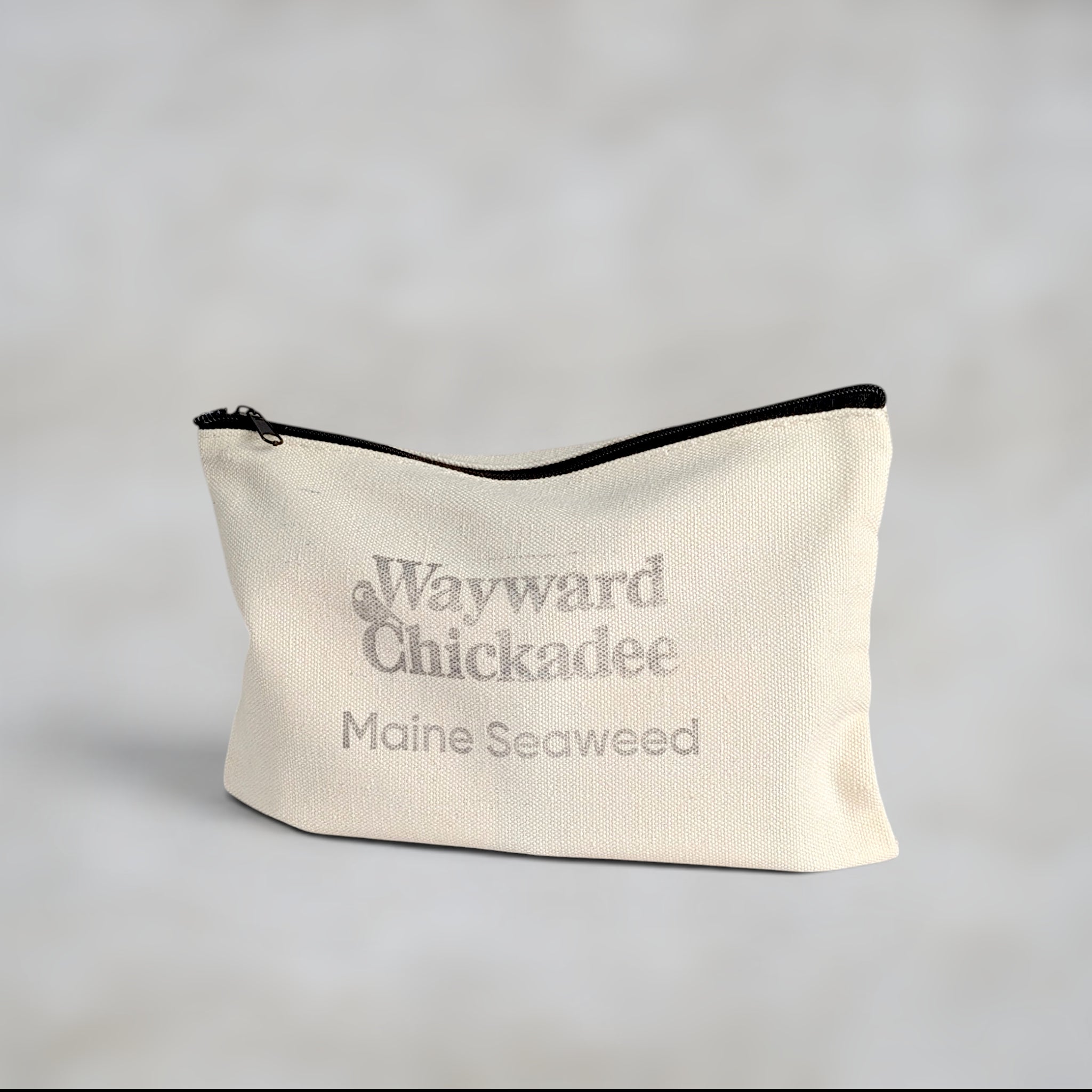 Maine Seaweed Zipper Pouch