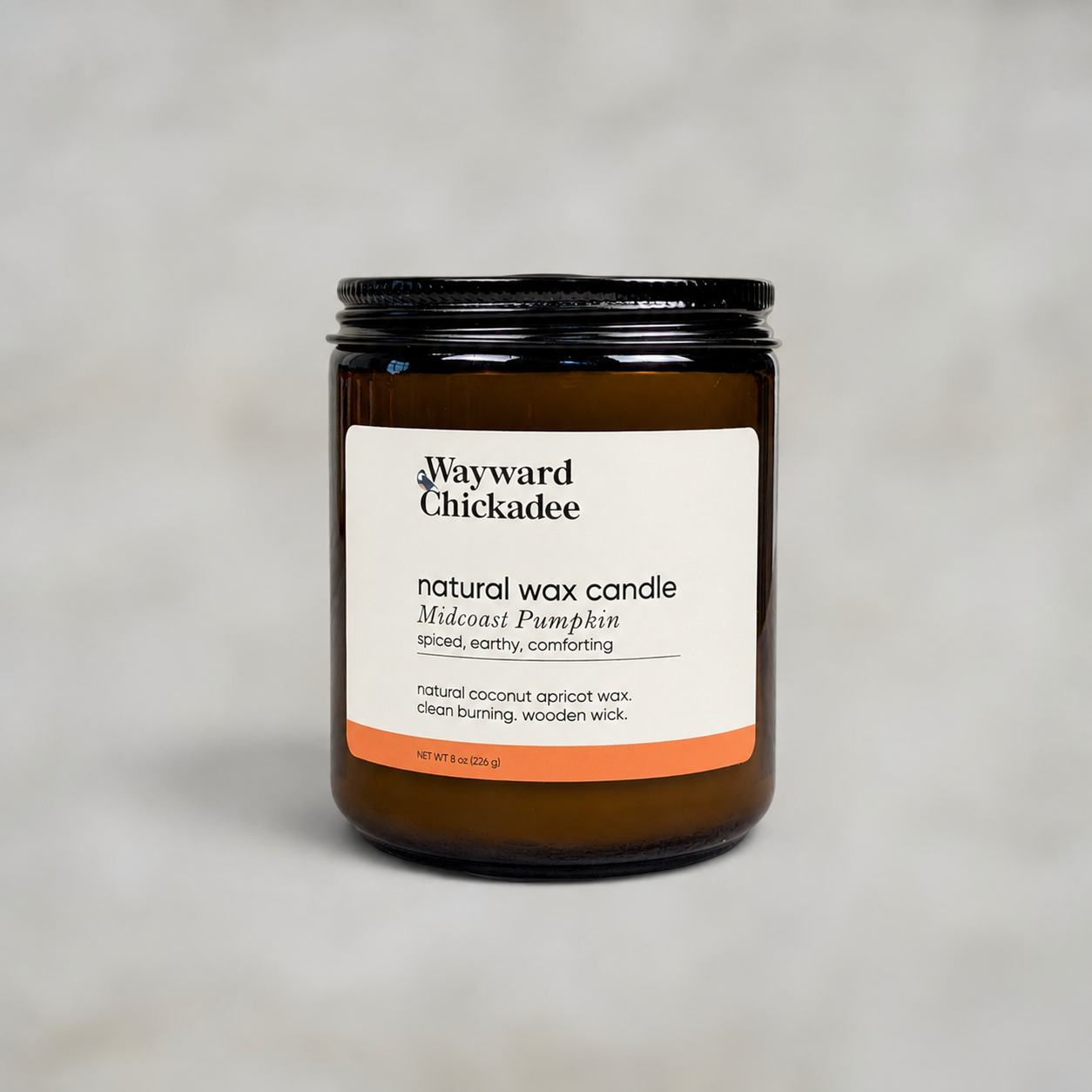 Midcoast Pumpkin scented candle