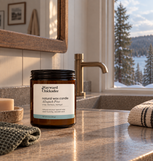 Allagash Pine scented candle