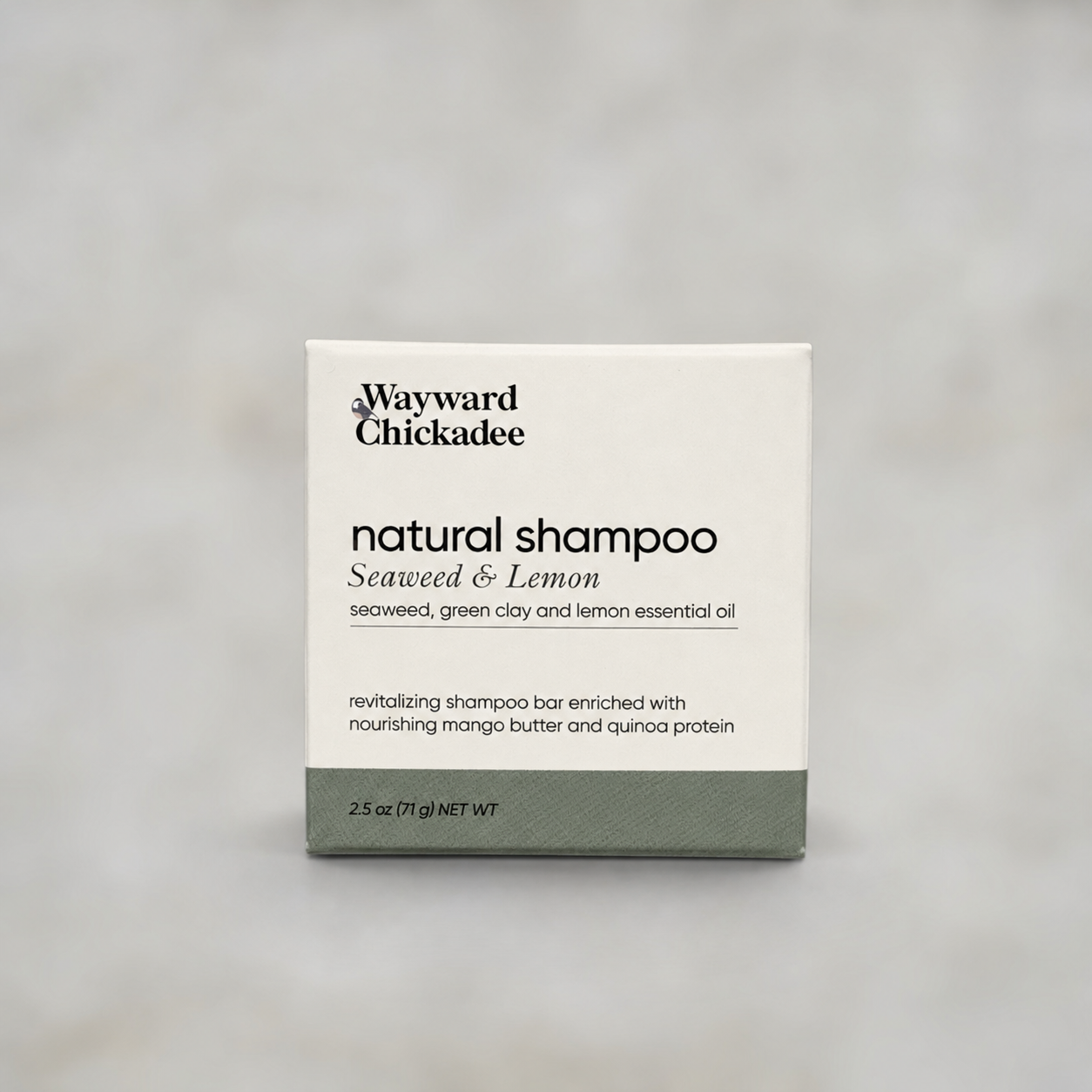 Seaweed & Lemon Revitalizing Solid Shampoo