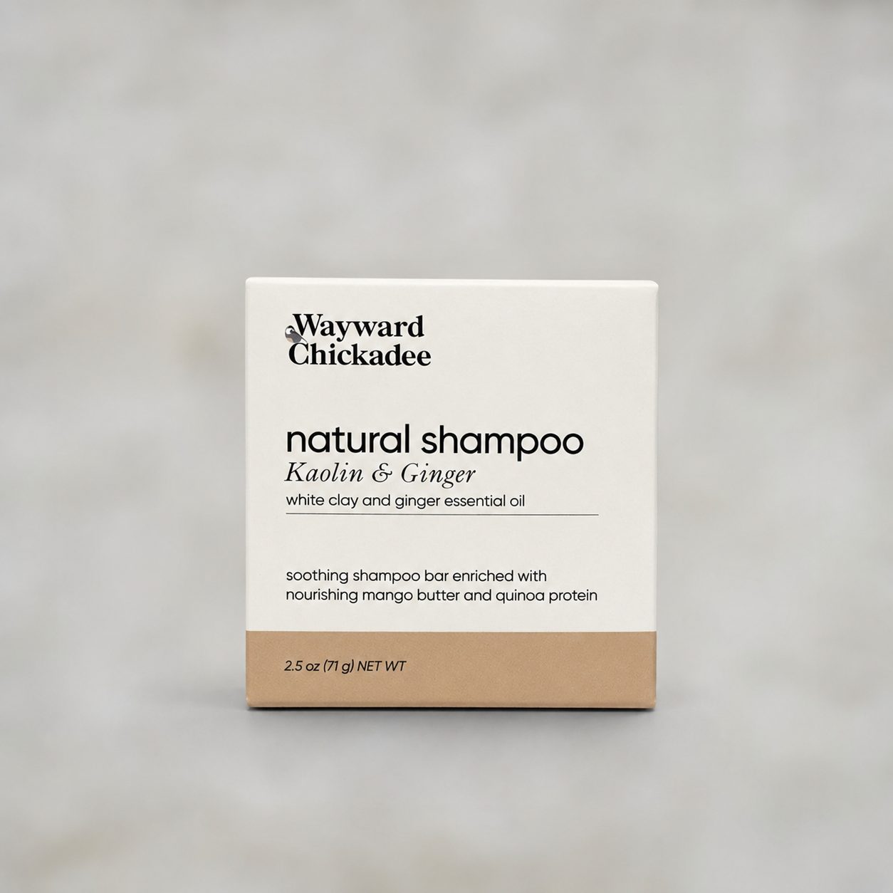 Kaolin & Ginger Soothing Solid Shampoo