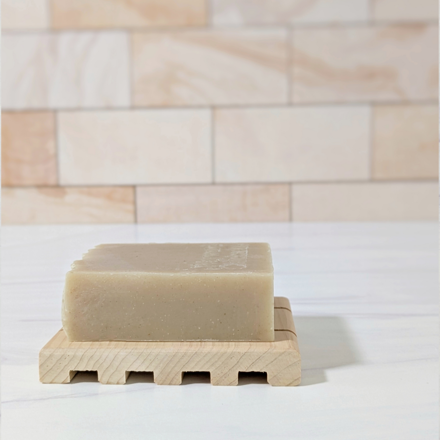 Handcrafted Cedar Soap / Solid Shampoo Dish