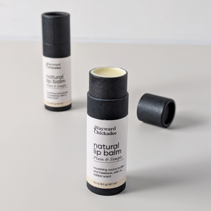 Plain & Simple Lip Balm